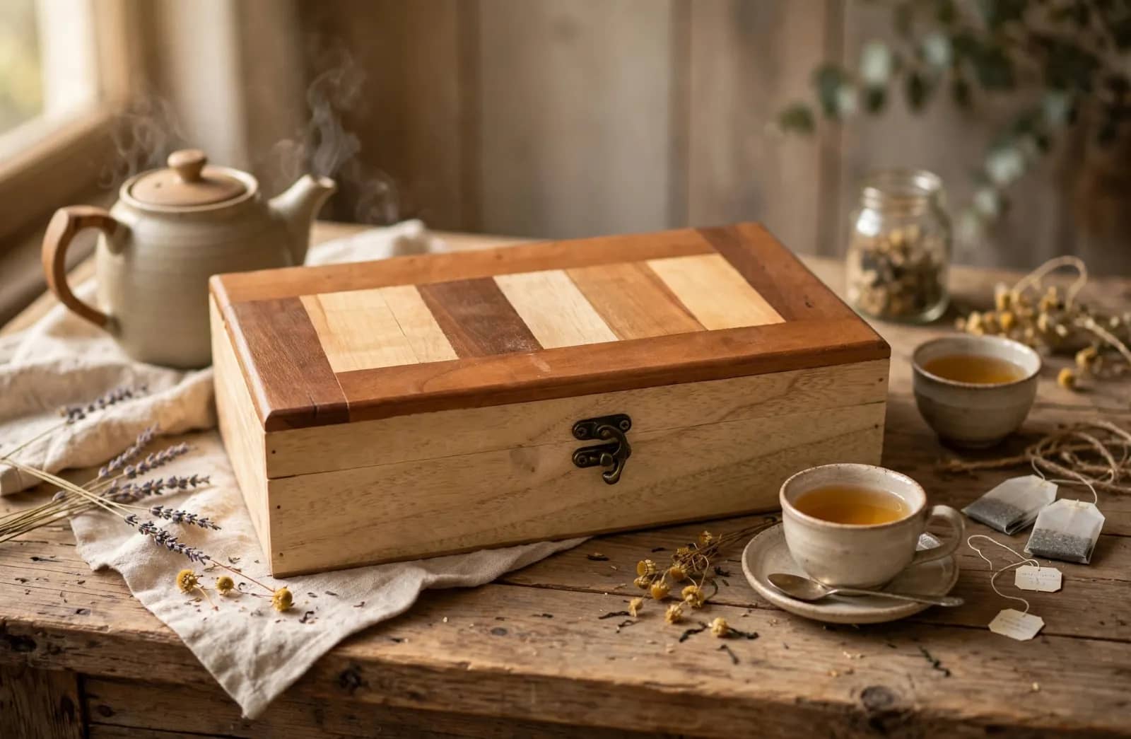 Cajas para saquitos de té